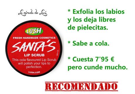 LUSH, Santa's, exfoliante labial