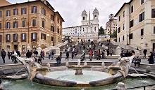 Spanish steps Rome Italy