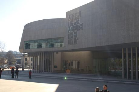 Fachada del centro cultural MAXXI