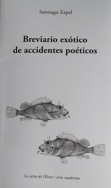 Santiago Espel | Breviario exótico de accidentes poéticos