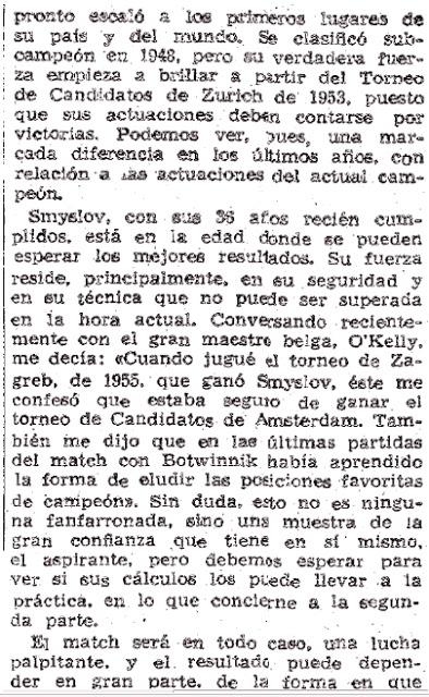 Los Mundiales de Torán - Botvinnik vs Smyslov 1957 (1)