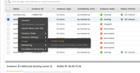 Cómo configurar auto escalado asociado al balanceador de carga de Amazon Web Services