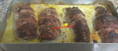 PECHUGA RELLENA DE QUESO Y NUECES