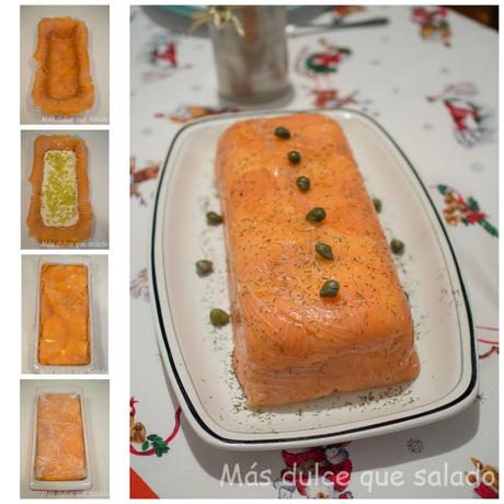 Pastel de Salmón. Receta de Navidad