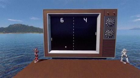 Recrean el clásico Pong en Halo 5: Forge Recrean el clásico Pong en Halo 5: Forge