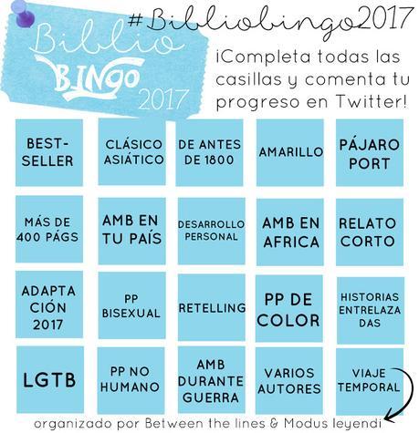 Biblio Bingo 2017 + Descansitooo