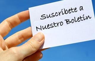 ¡Suscríbete a nuestro boletín! ¡Suscríbete a nuestro boletín!