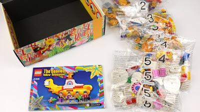 COLECCIONISMO: LEGO Ideas - The Beatles Yellow Submarine (21306) [VIDEO]