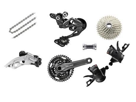 Gama de transmisiones Shimano para ciclismo de montaña