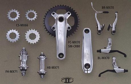 Gama de transmisiones Shimano para ciclismo de montaña