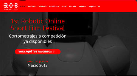 ROS Festival de #Cortometrajes de #Robótica online @rosfilmfestival