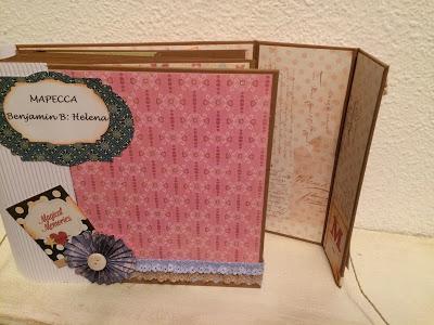 SCRAPBOOKING:ALBUM PARA UNA GIMNASTA.