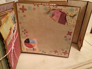 SCRAPBOOKING:ALBUM PARA UNA GIMNASTA.