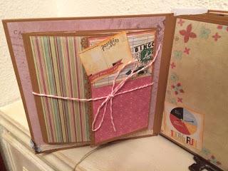 SCRAPBOOKING:ALBUM PARA UNA GIMNASTA.
