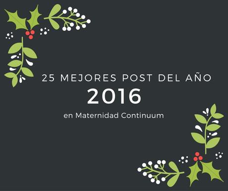 Los 25 mejores artículos de 2016 en Maternidad Continuum