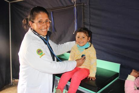 Más de 4, 500 hermanos de la provincia de Chumbivilcas recibieron atención gratuita de salud