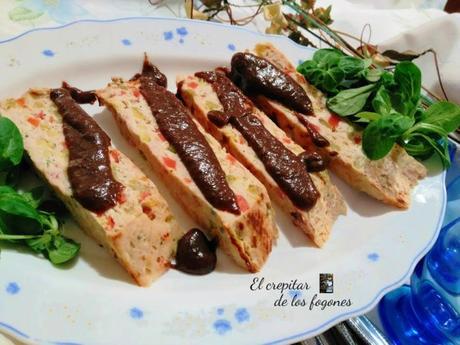 TERRINA DE PAVO CON CREMA DE CIRUELAS terrina de pavo
