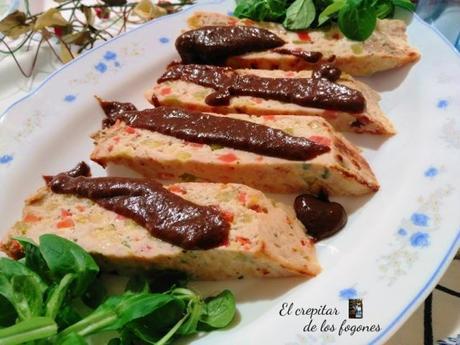 TERRINA DE PAVO CON CREMA DE CIRUELAS terrina de pavo