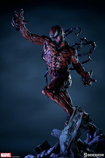 Denle un vistazo a esta espectacular figura de Carnage