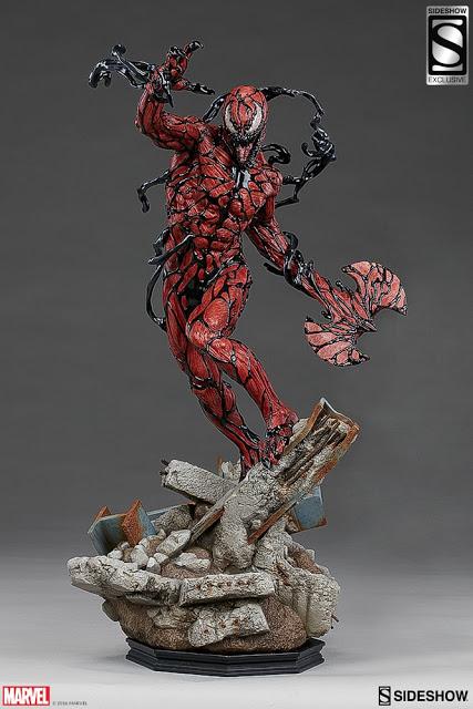 Denle un vistazo a esta espectacular figura de Carnage