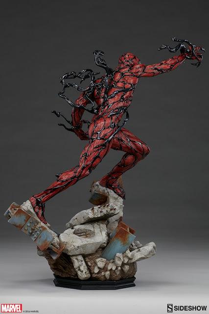 Denle un vistazo a esta espectacular figura de Carnage