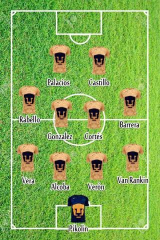 El 11 de Pumas para el inicio de temporada