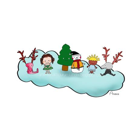 Christmas Time. ilustraciones