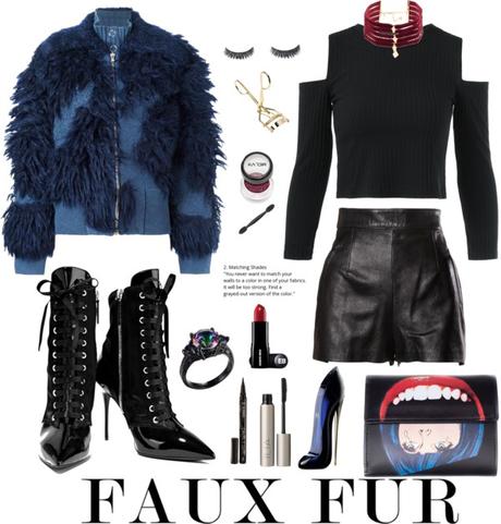 Faux fur coats
