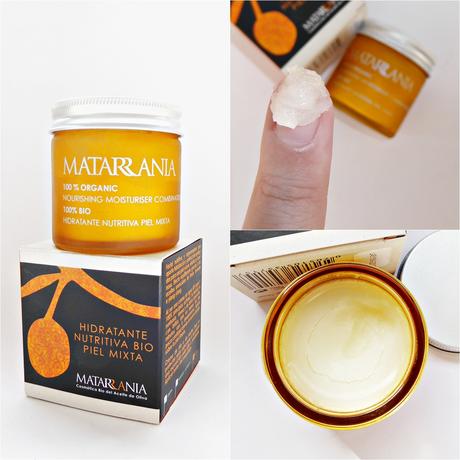 Crema hidratante nutritiva para piel mixta 100% ecológica de Matarrania, una cura para piel