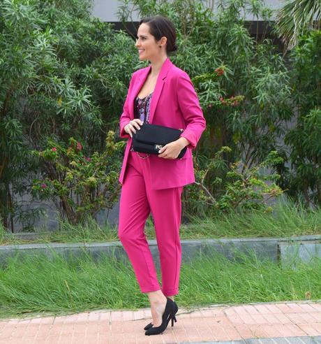 PINK SUIT OUTFIT