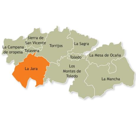 Resultado de imagen de comarca de la jara