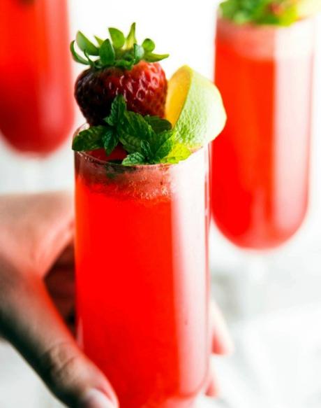 9 cócteles de champán o cava