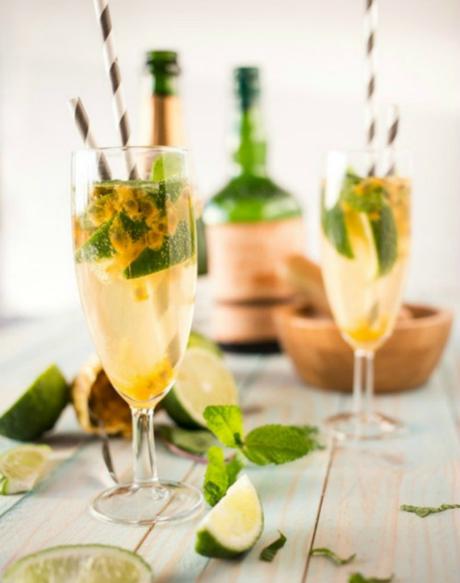 9 cócteles de champán o cava