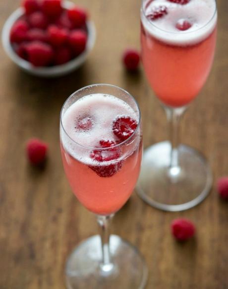 9 cócteles de champán o cava