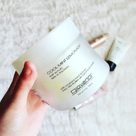 Cool mint lemonade salt scrub de Giovanni (iherb)