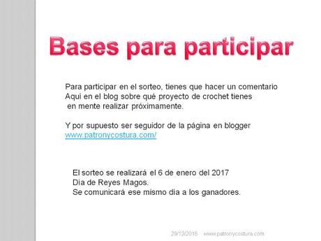 www.patronycostura.com/SORTEO Mis creaciones de crochet