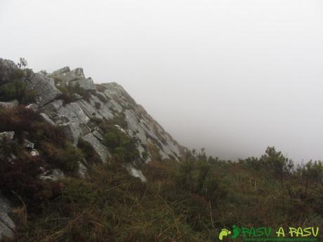 Bajando del Prao Roque hacia el Gargalois