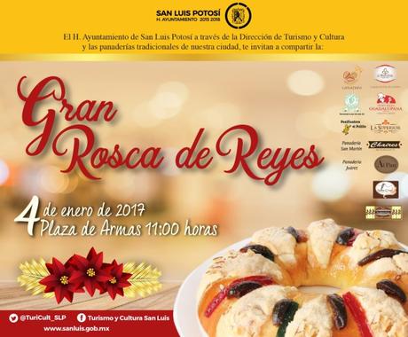 Todo listo para realizar la Monumental Rosca de Reyes