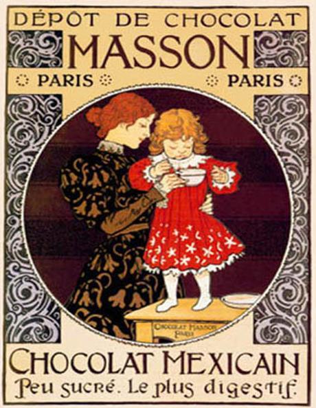 Algunos posters vintage de... ¡uhmmm, chocolateee!