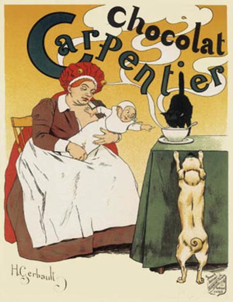 Algunos posters vintage de... ¡uhmmm, chocolateee!