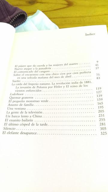 El elefante desaparece - Haruki Murakami