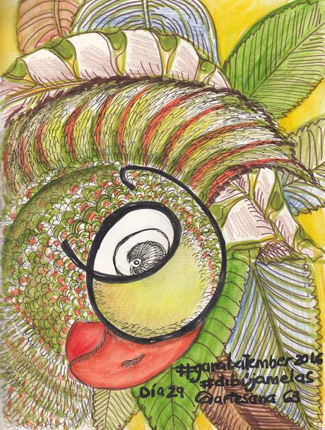 #garabatember2016 Día 29 #dibújamelas