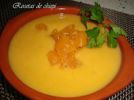 CREMA DE CALABAZA