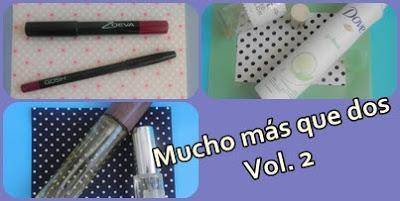 Mucho más que dos (II): Parejas estupendas (Zoeva, Gosh, Sensilis,Dove...)