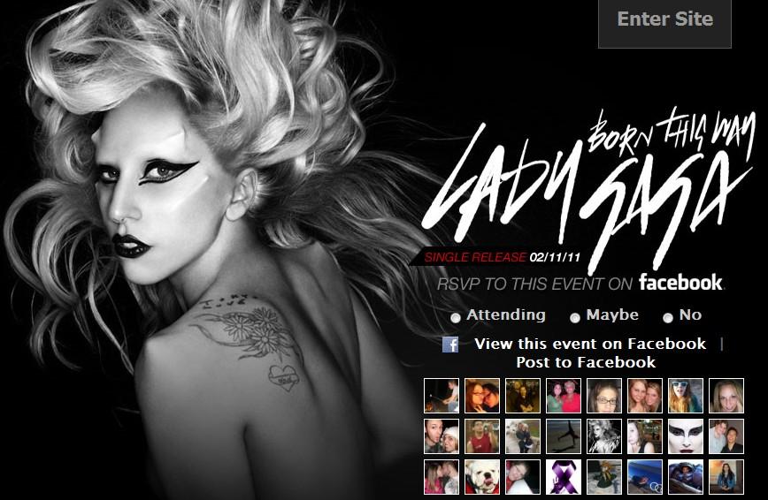 Premier Lady Gaga “Born This Way”