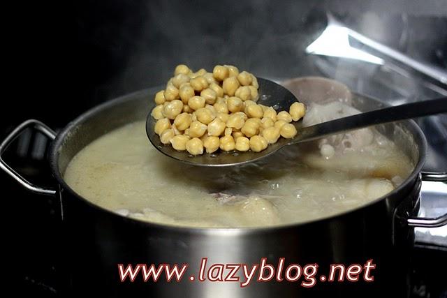 Lacón con grelos. Receta de carnaval