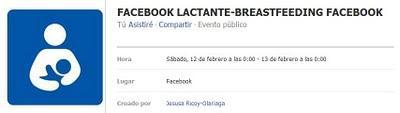 Facebook Lactante: protesta internacional