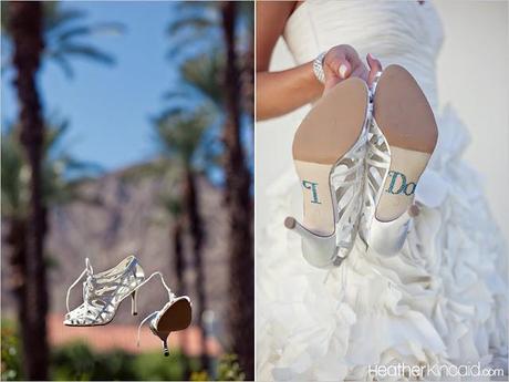 I do en los zapatos de novia