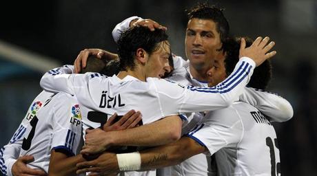 Las estrellas del Real Madrid celebrando un gol - SportYou.es