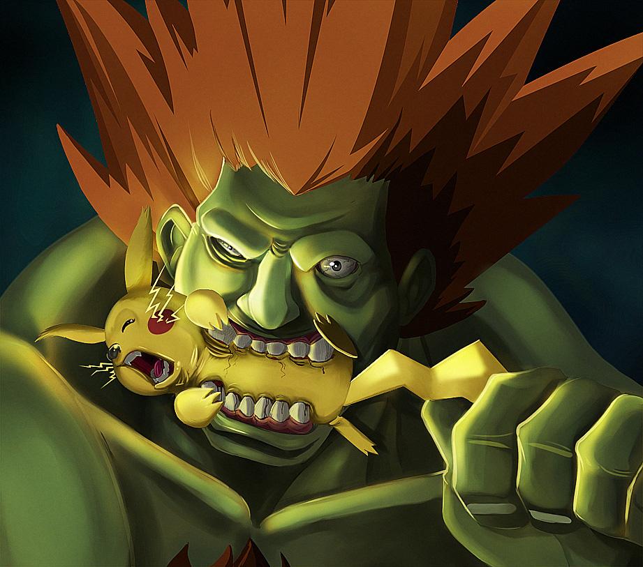 blanka recargando pikachu El Telesketch (42)